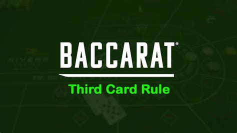 Baccarat Third Card Rule Explained: A Complete Guide.